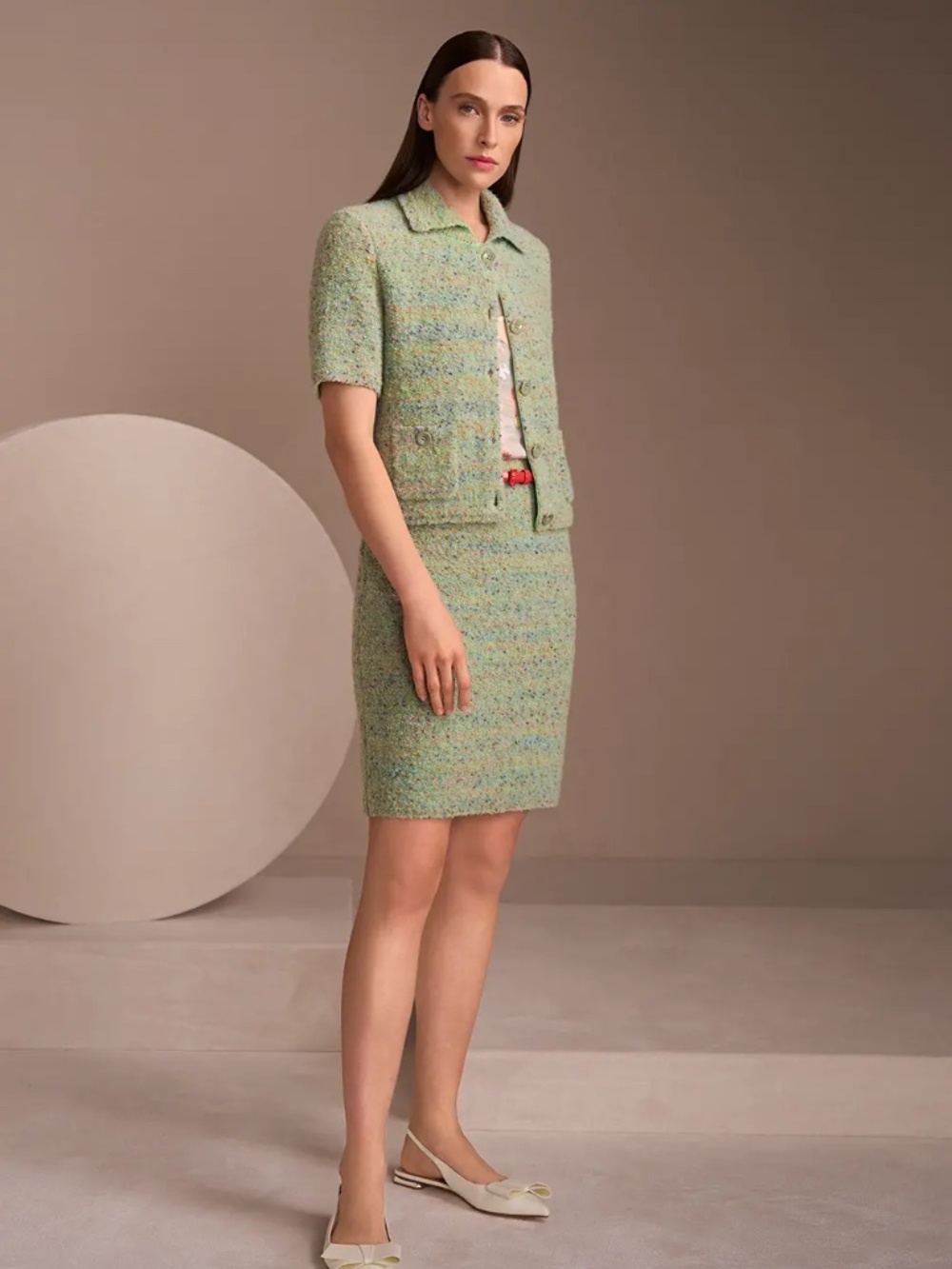 Knitted Wool Skirt Marc Cain